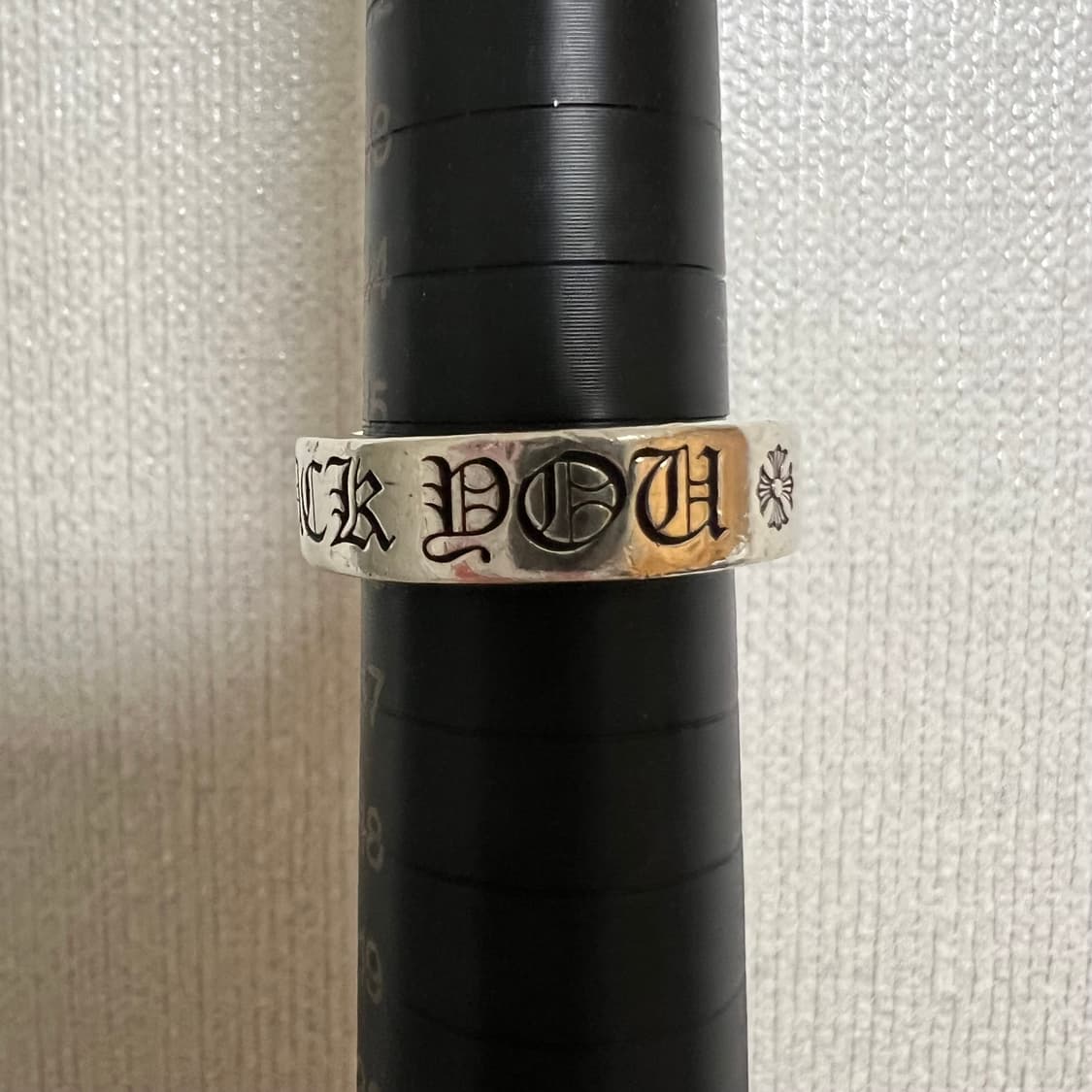 크롬하츠 퍽유링 US7사이즈 판매합니다  상품이미지2