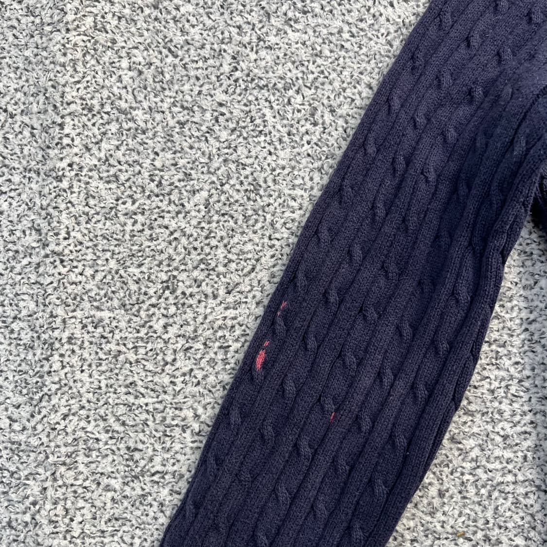 실측확인 폴로랄프로렌 여성 케이블 가디건 0320M 상품이미지4