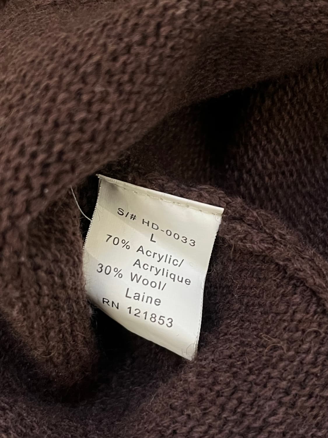 Japan vtg 레더패치 터틀넥 상품이미지10