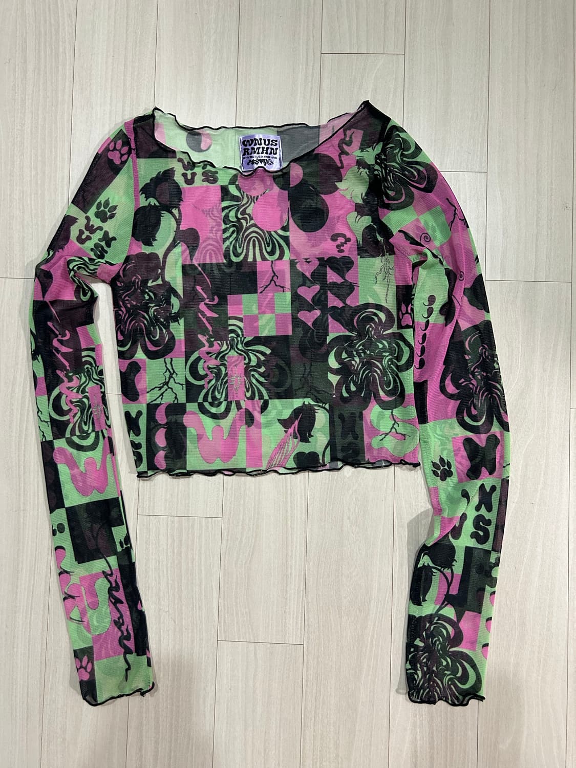 와이낫어스(Whynotus) 시스루 탑 상품이미지1