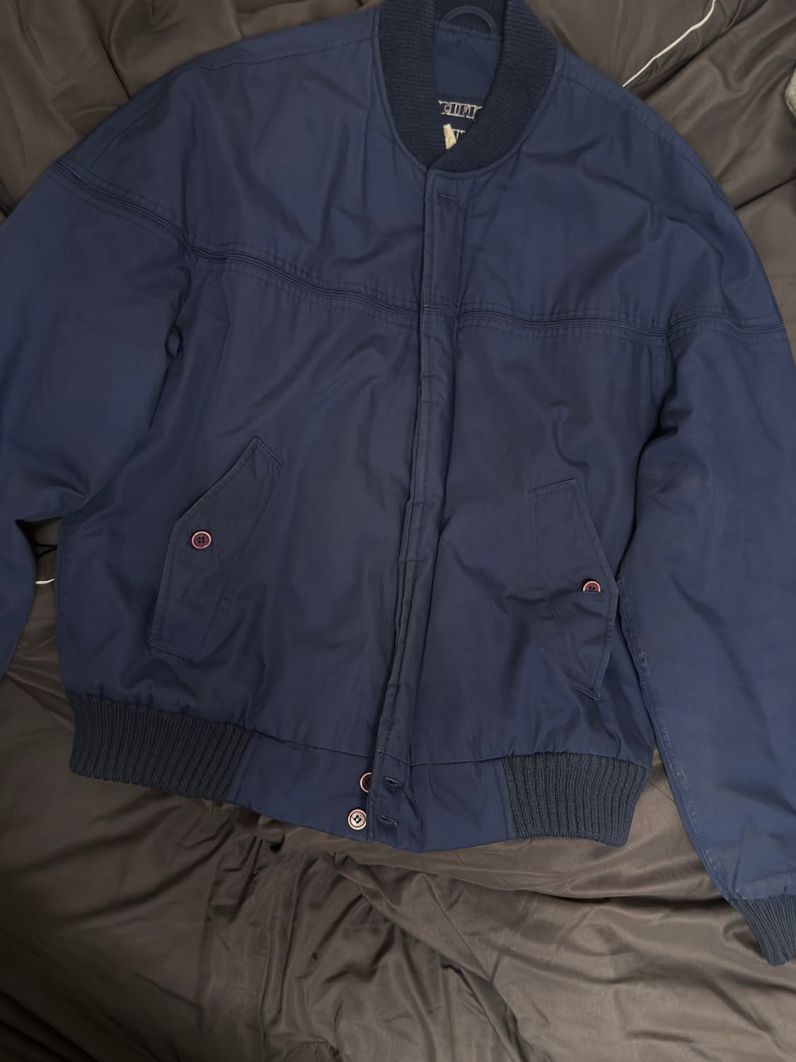 유럽 빈티지 봄버자켓 상품이미지1