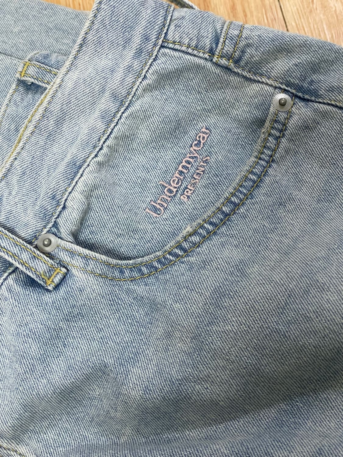 언더마이카 mu31 와이드진 스카이블루 2 상품이미지5