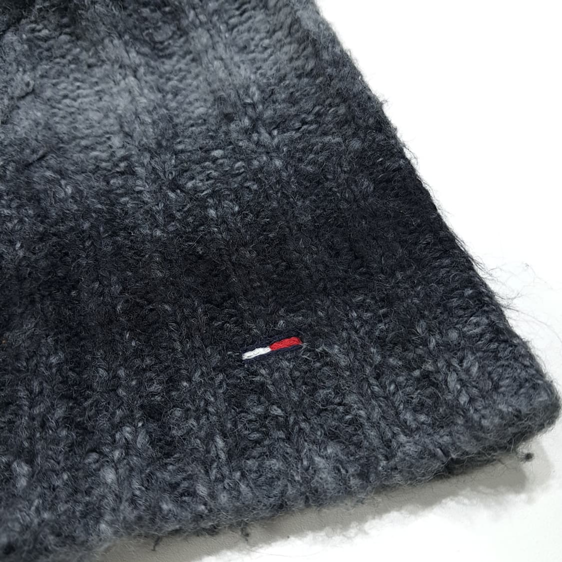 CL018 XL 타미힐피거 옴브레 하프집업 니트 상품이미지6