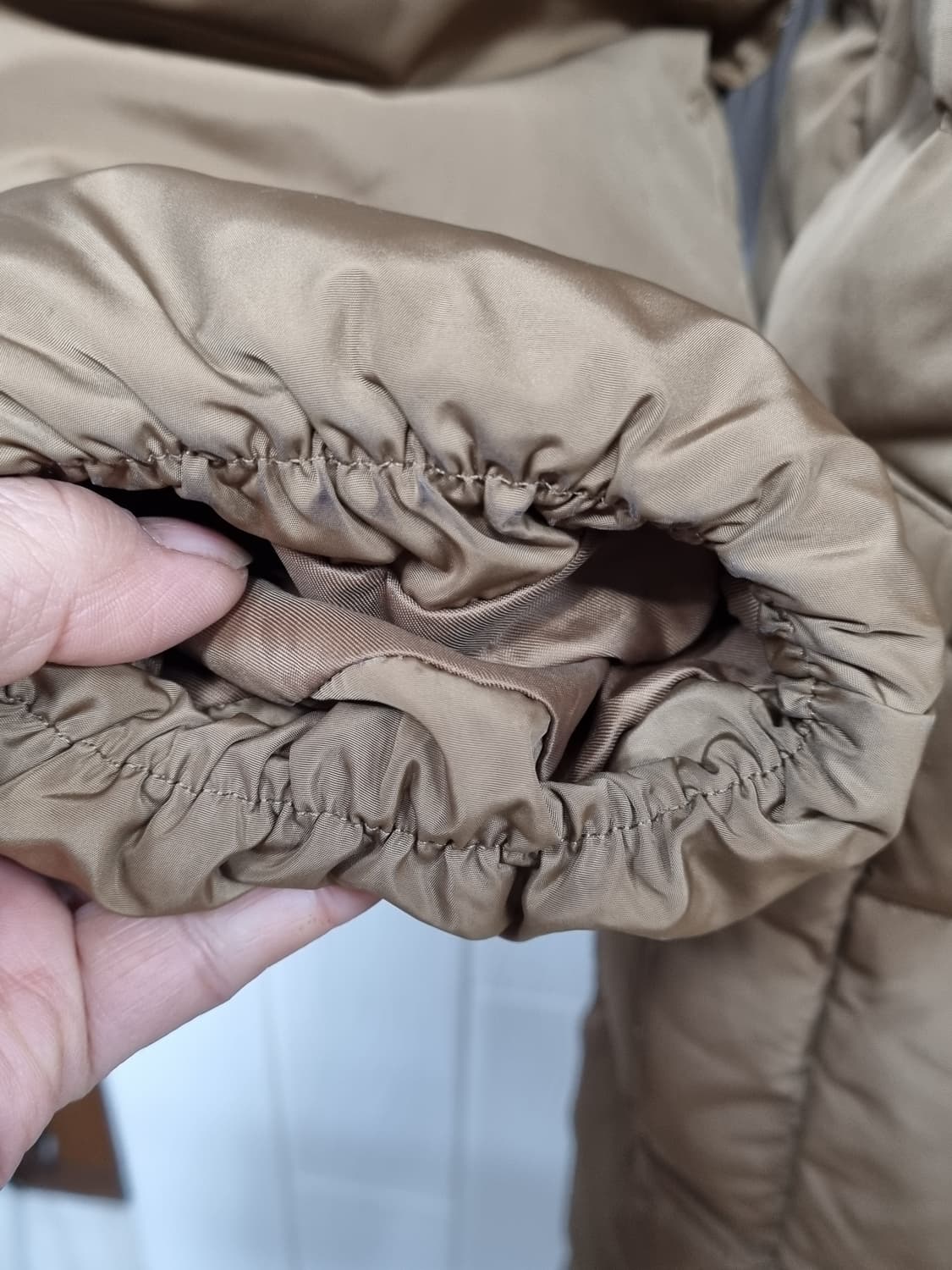 MIXXO 믹쏘 여성 롱 패딩 L 카멜 상품이미지3