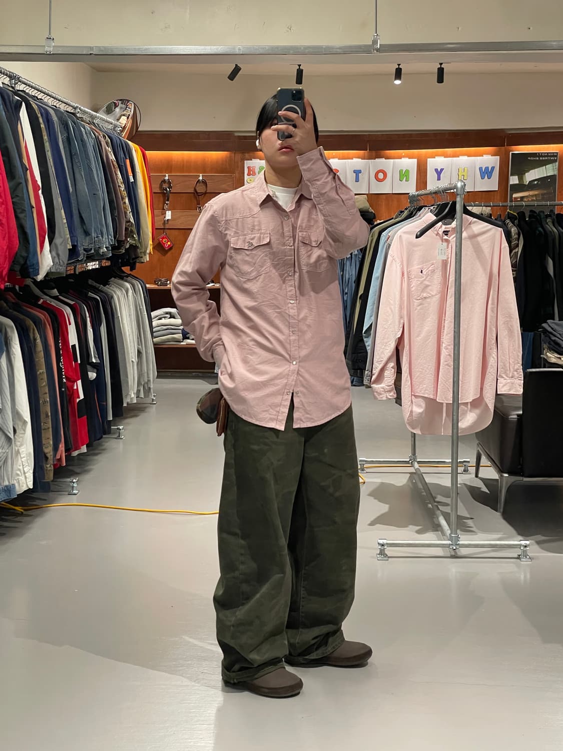 빈티지 웨스턴 셔츠   상품이미지5