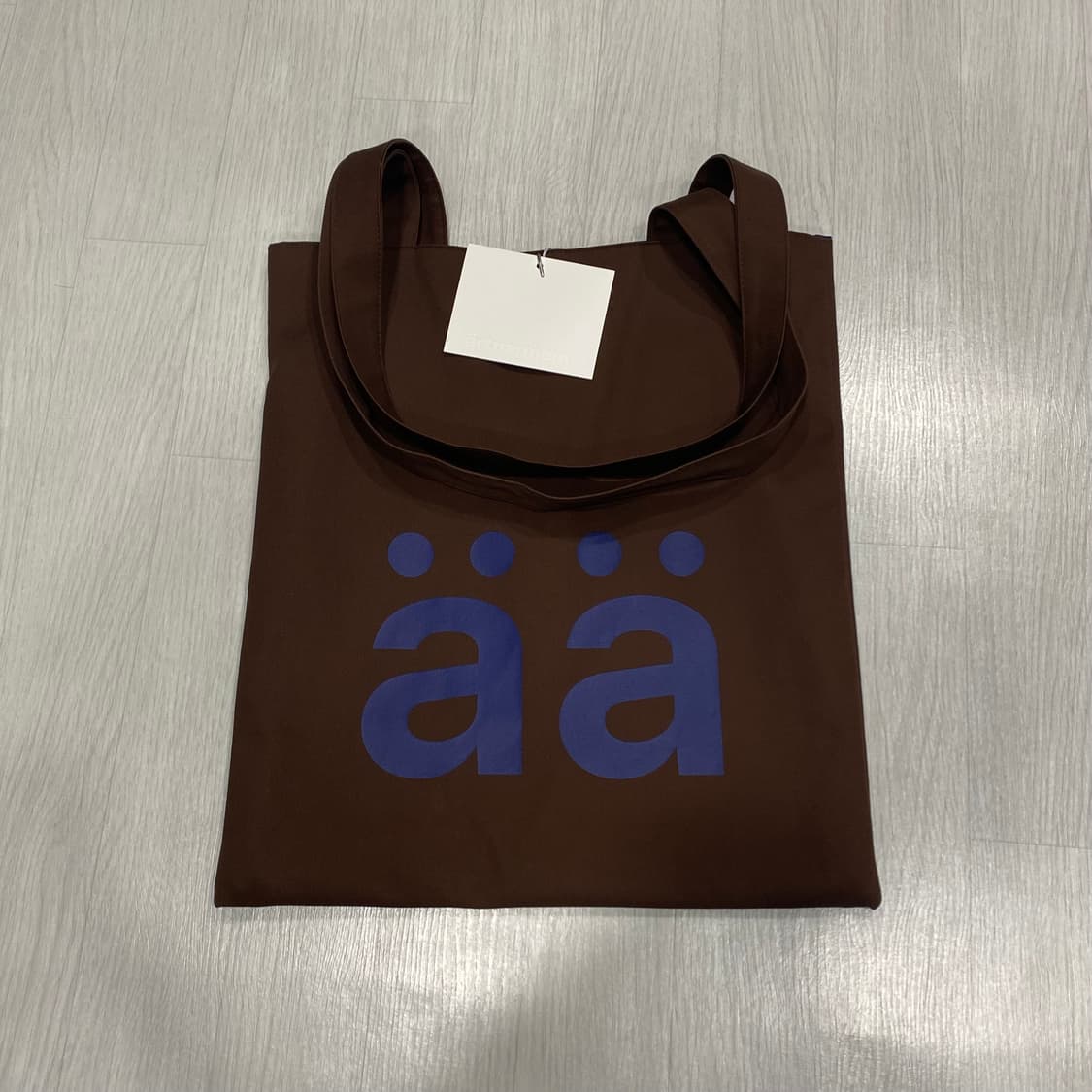 [새상품] artparment 아트파먼트 에코백 브라운 상품이미지3