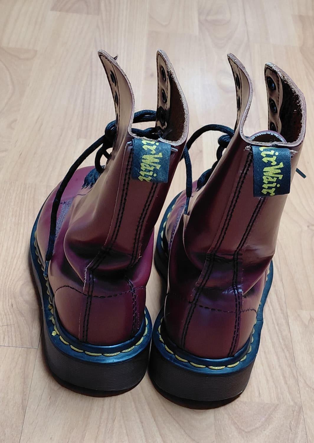 닥터마틴 1460 버건디 워커 235mm Made in England 상품이미지3