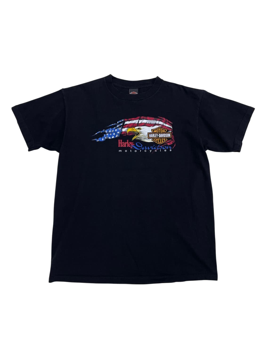 [XL] 00s made USA 할리데이비슨 숏 슬리브 반팔 티셔츠 상품이미지3