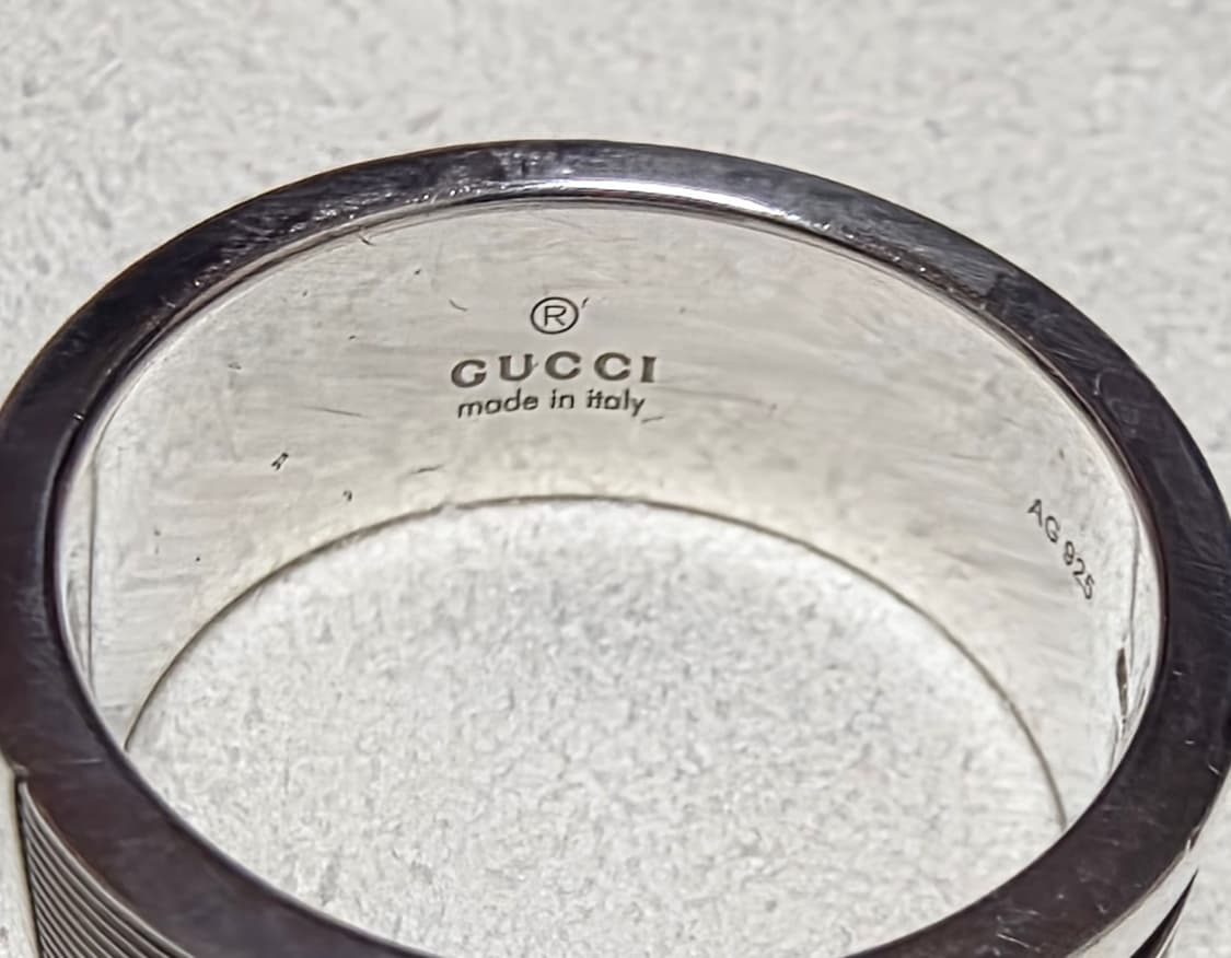 GUCCI 925 Silver Ring 15호 상품이미지2
