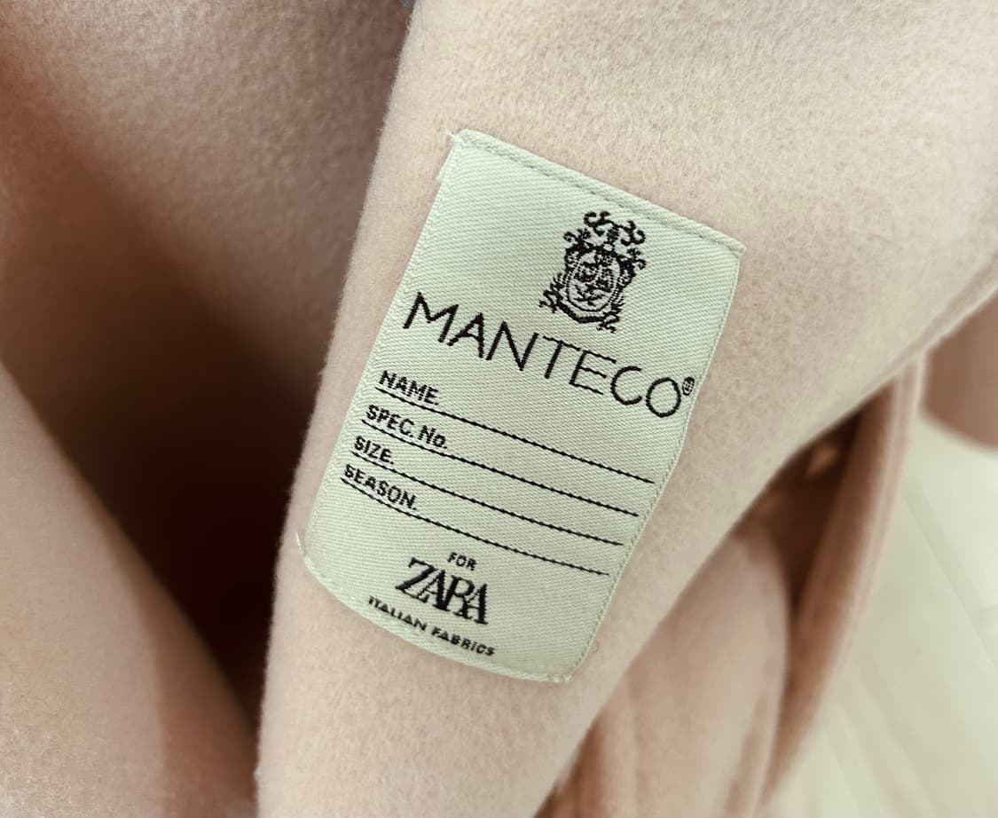 자라 ZW COLLECTION MANTECO 만테코 코트 상품이미지4