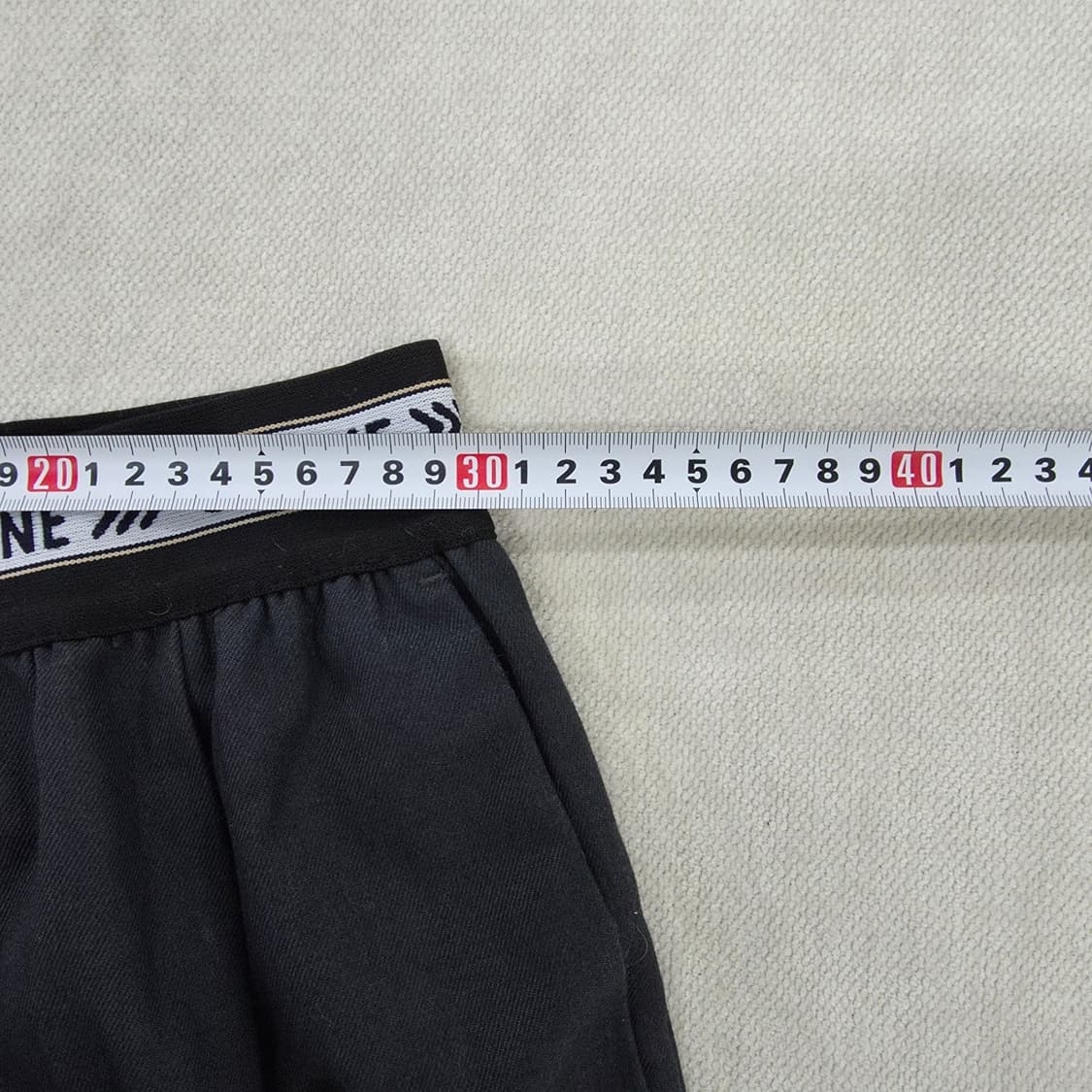 [실측확인] 고급 여성 셀린느로고 밴딩 와이드 팬츠 1229J 상품이미지5