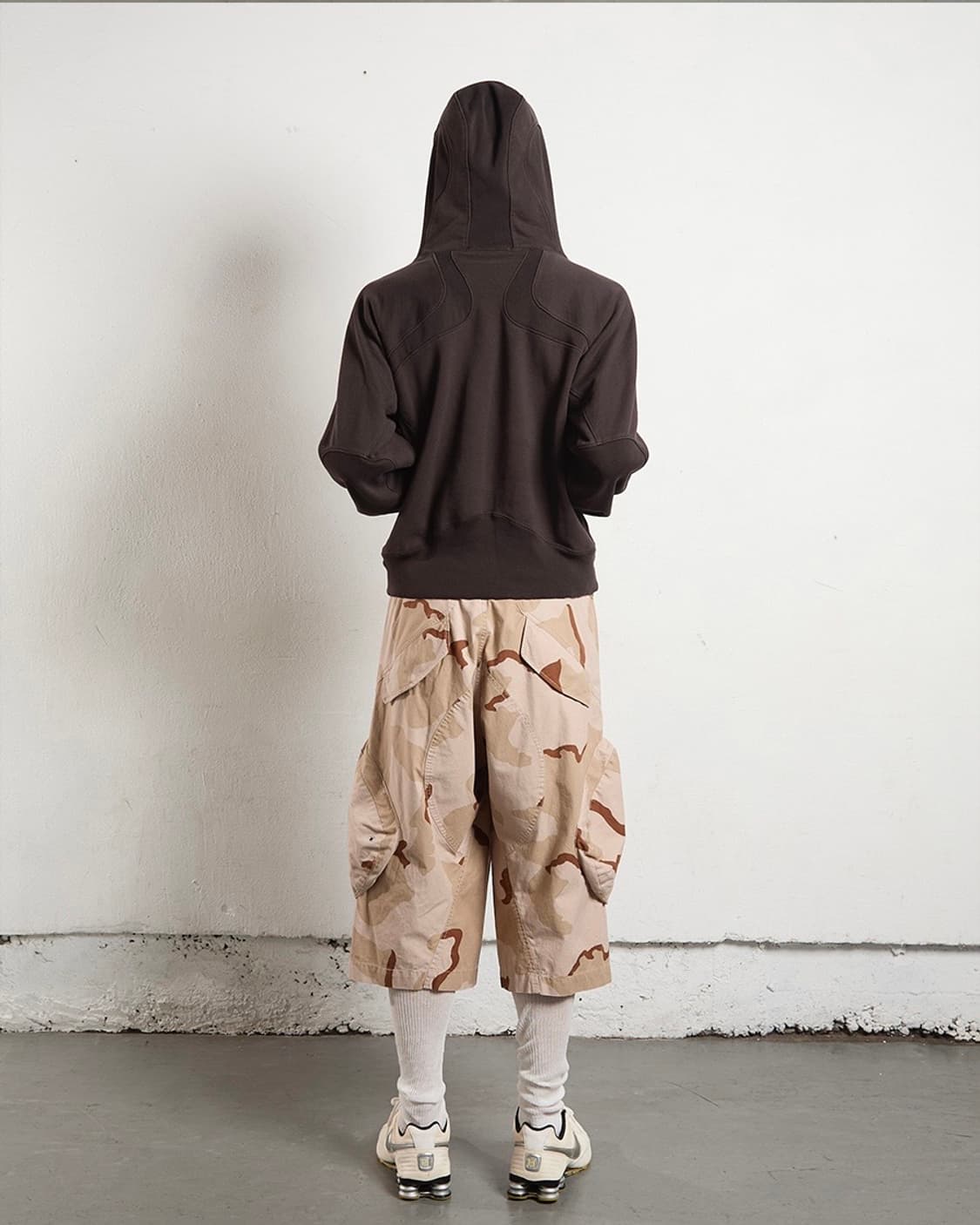 (새상품) 네버포겟 3D 트위스트 카고 쇼츠 데저트 상품이미지4