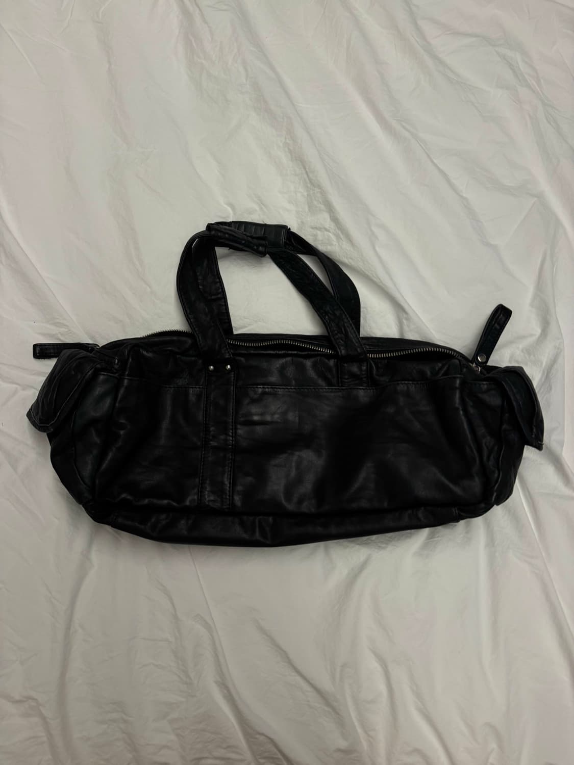 Yohji Yamamoto leather bag 요지야마모토 레더숄더백 상품이미지3
