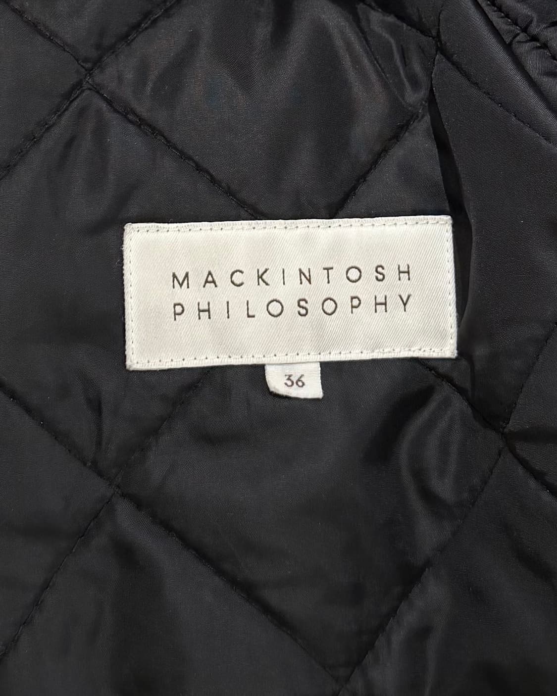 맥킨토시 필로소피 그레이 울 퀼팅 자켓 상품이미지7