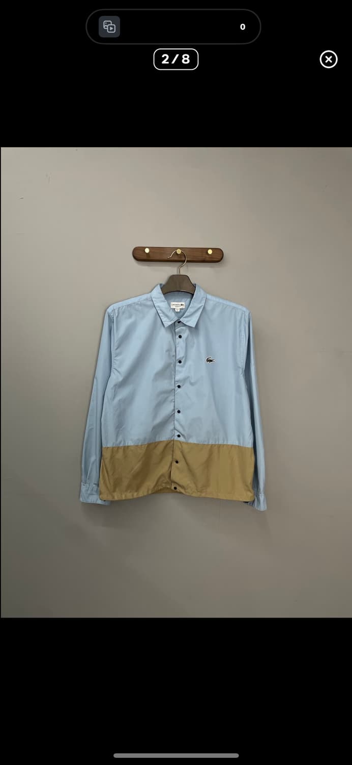 라코스테 나일론 경량셔츠 A2952 상품이미지2