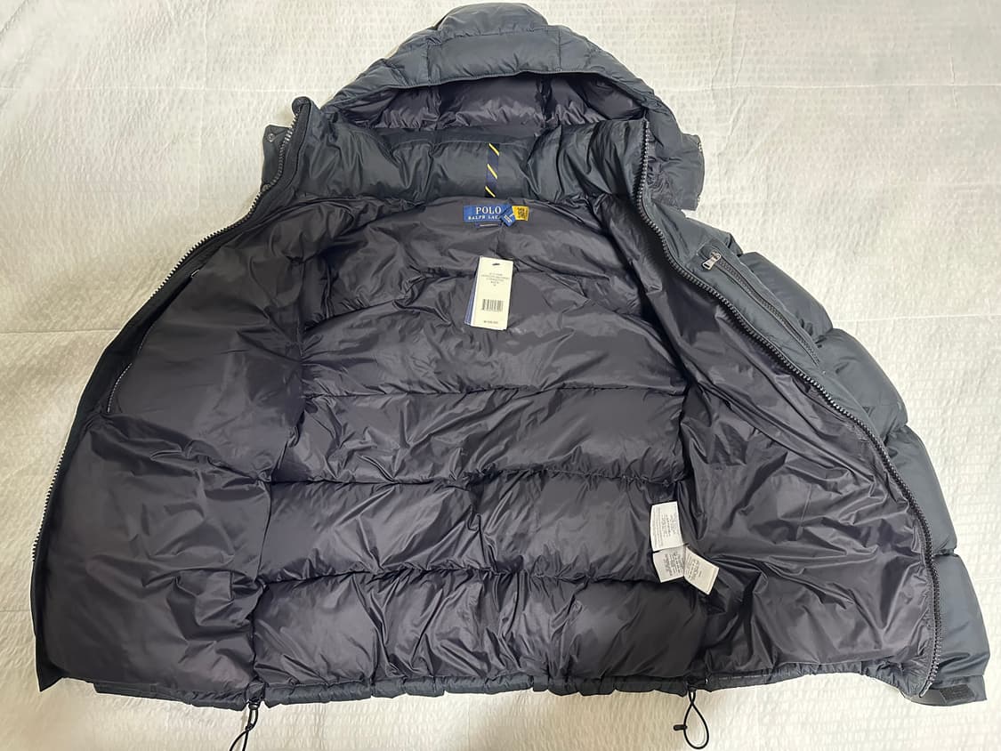 정품 폴로 남성 고햄 덕다운 무광 패딩 점퍼 상품이미지2
