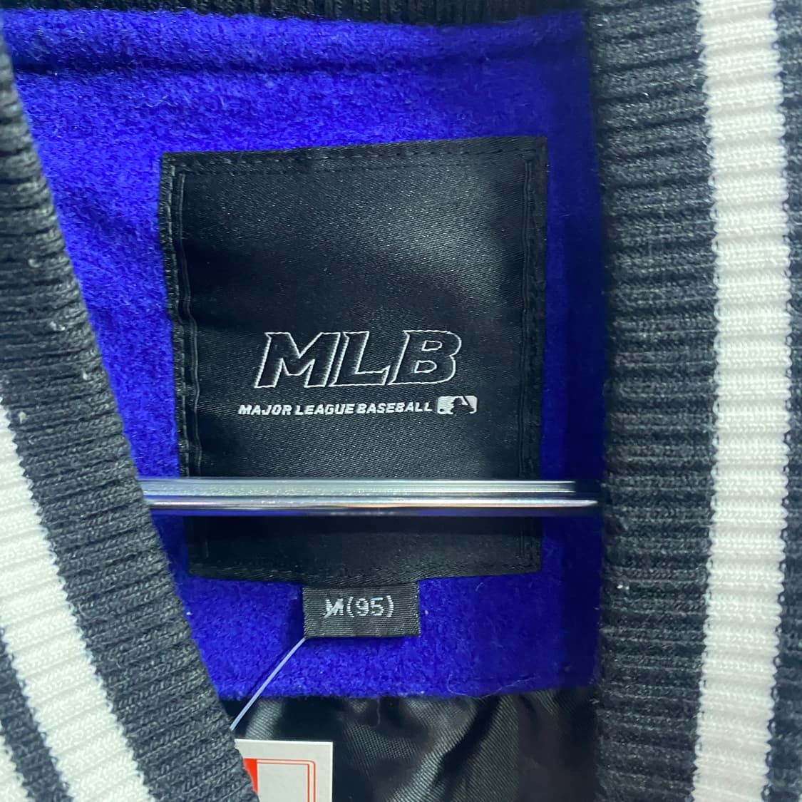 MLB 빅로고 모직 바시티 자켓 B3206 상품이미지4