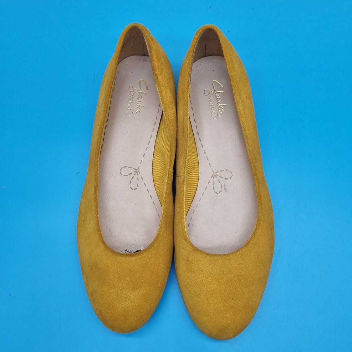 클락스 여성 스웨이드 플랫슈즈235 상품이미지2