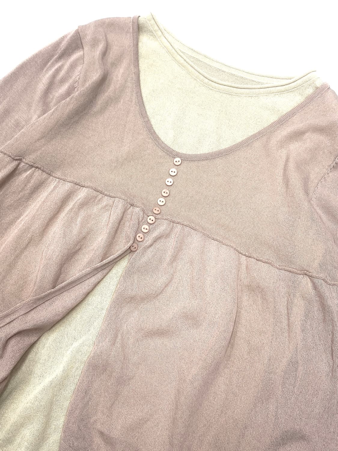Layered Cardigan tee 상품이미지2