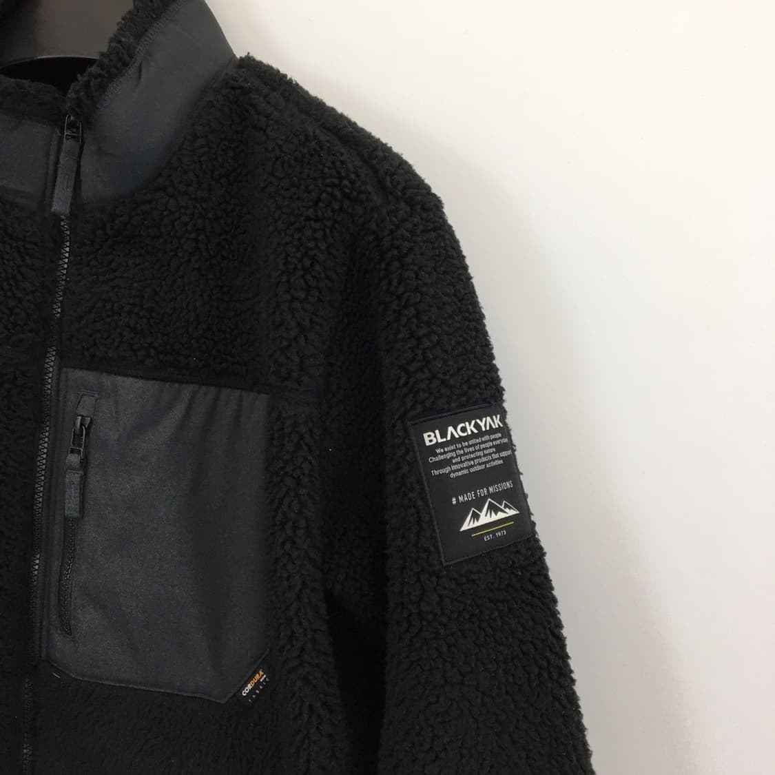 블랙야크 양털 플리스점퍼 엘보패치 105  상품이미지2