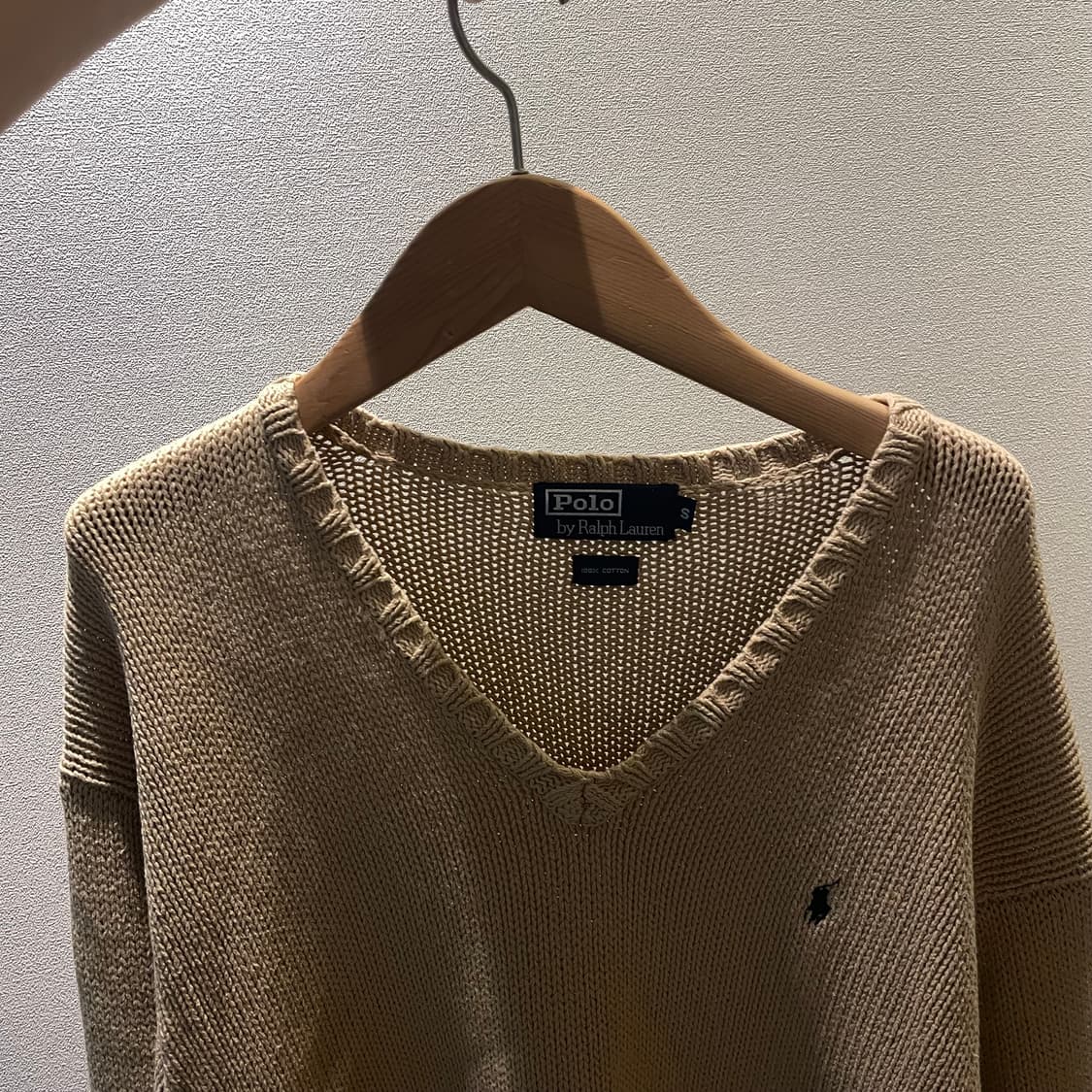 빈티지 폴로 니트 상품이미지2
