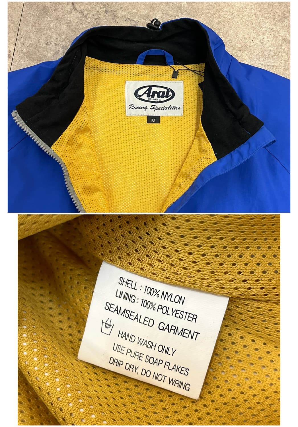 아라이 레이싱 자켓 블루 M #csz2693 상품이미지3