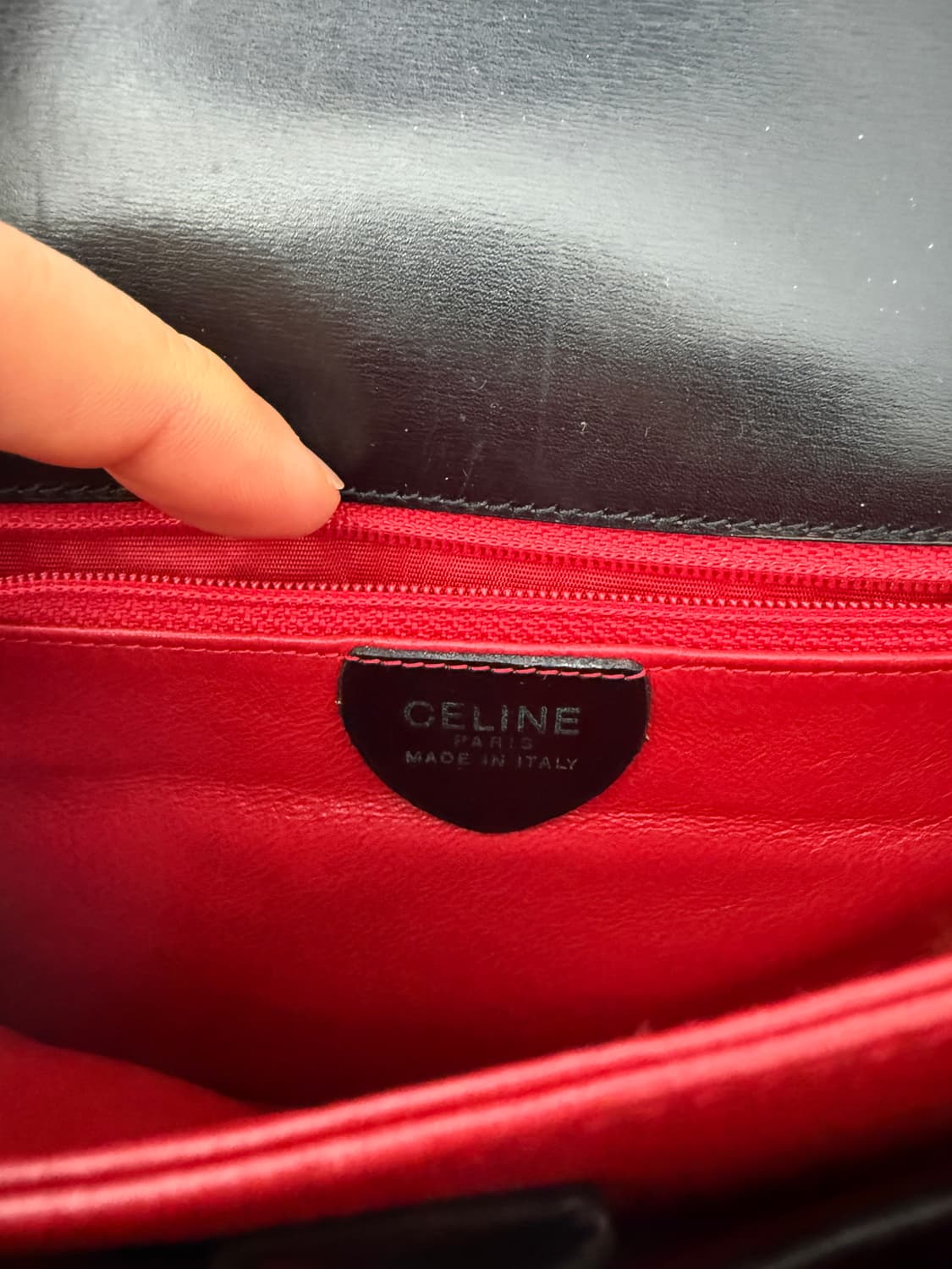 올드 셀린느(CELINE) 레더 크로스백(ITALY) 상품이미지10