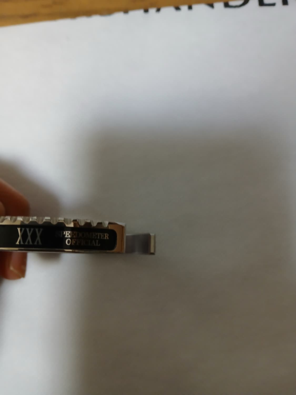 스피도미터 오피셜 블랙팔찌 상품이미지3