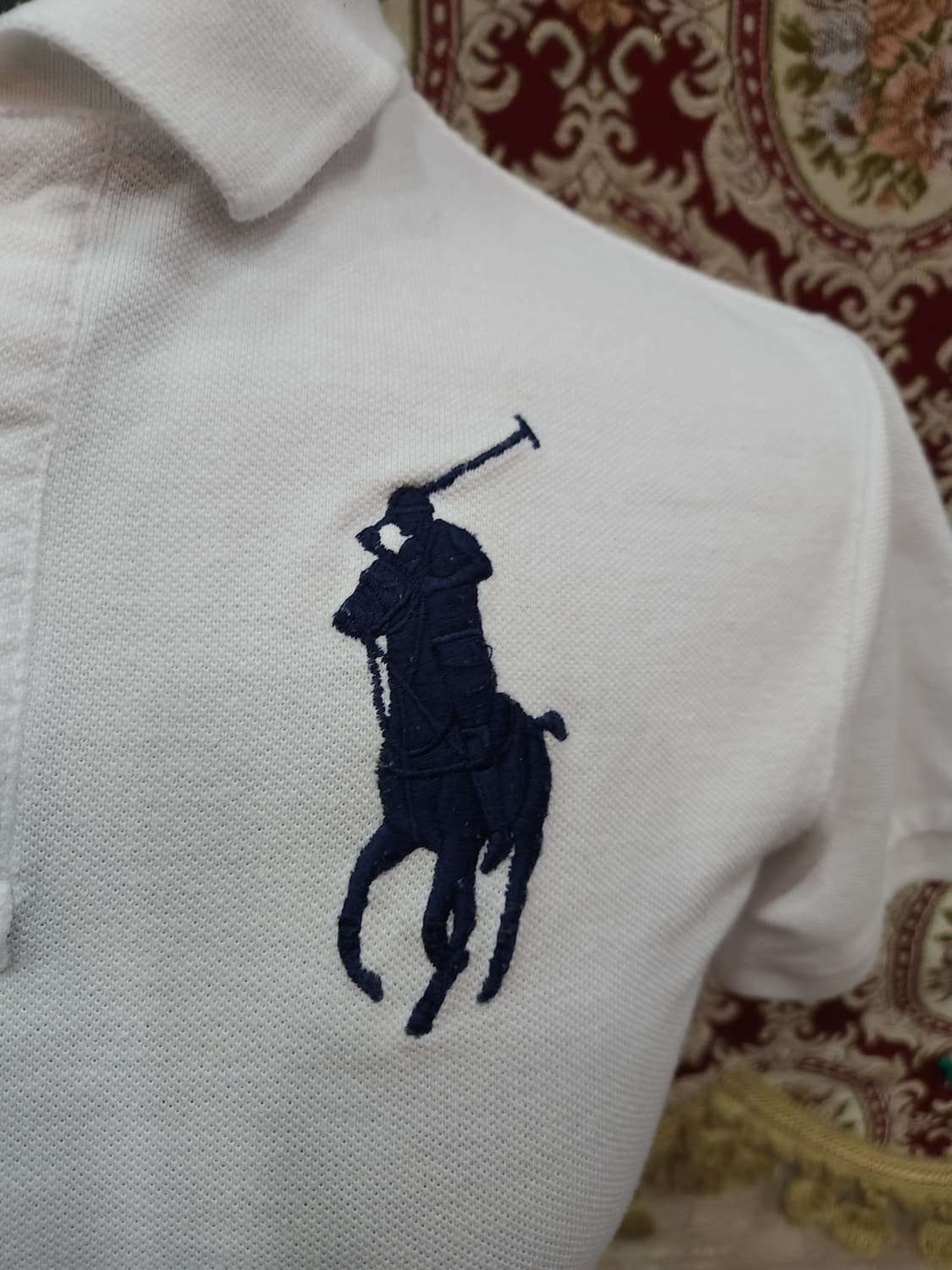 폴로 랄프로렌 화이트 빅포니 카라 반팔

 상품이미지2