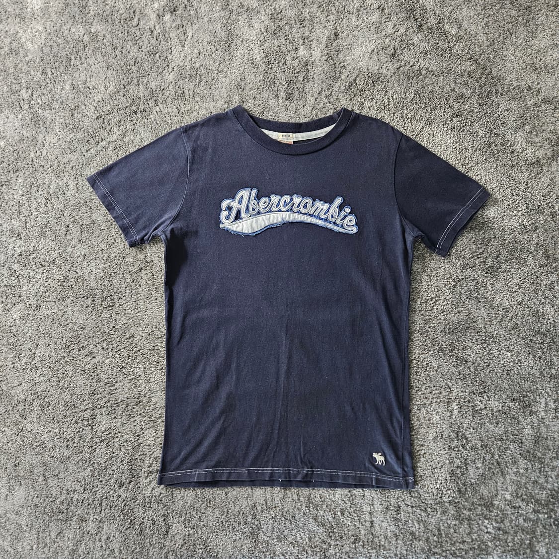 [무료배송] Abercrombie & Fitch 로고 반팔 티셔츠 상품이미지1