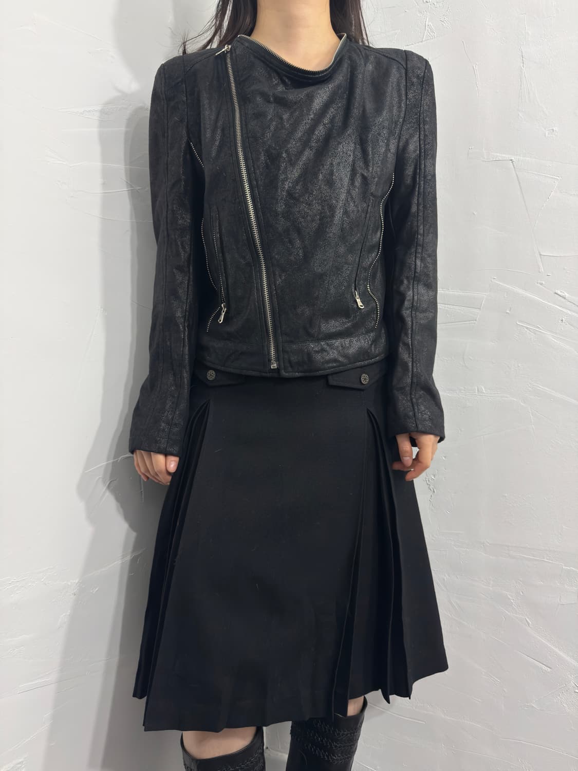 yozme leather jacket 상품이미지3