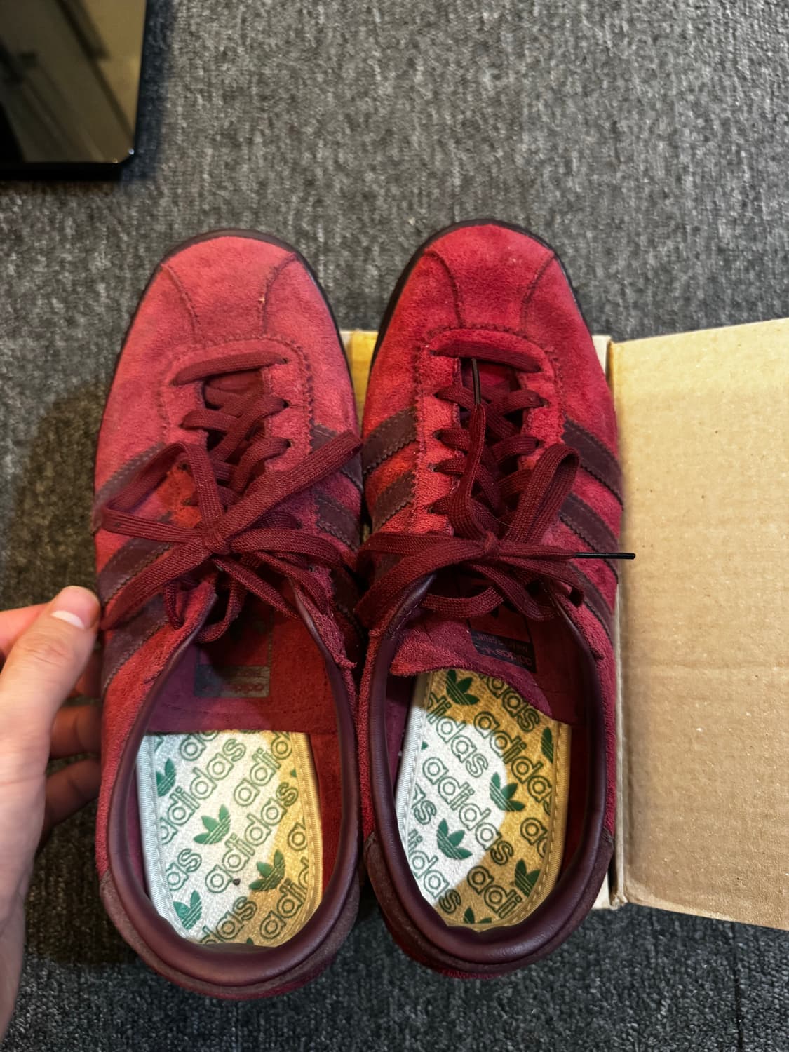 아디다스 토바코 버건디 250 상품이미지1