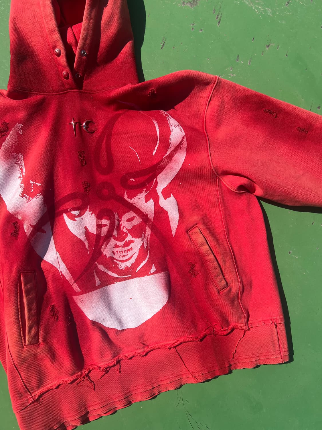 thug club 사탄후드 customized by bu;lto 상품이미지3