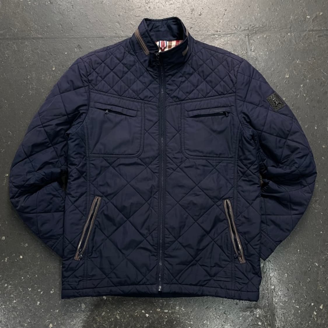 95-100 핑 퀼팅자켓  상품이미지1