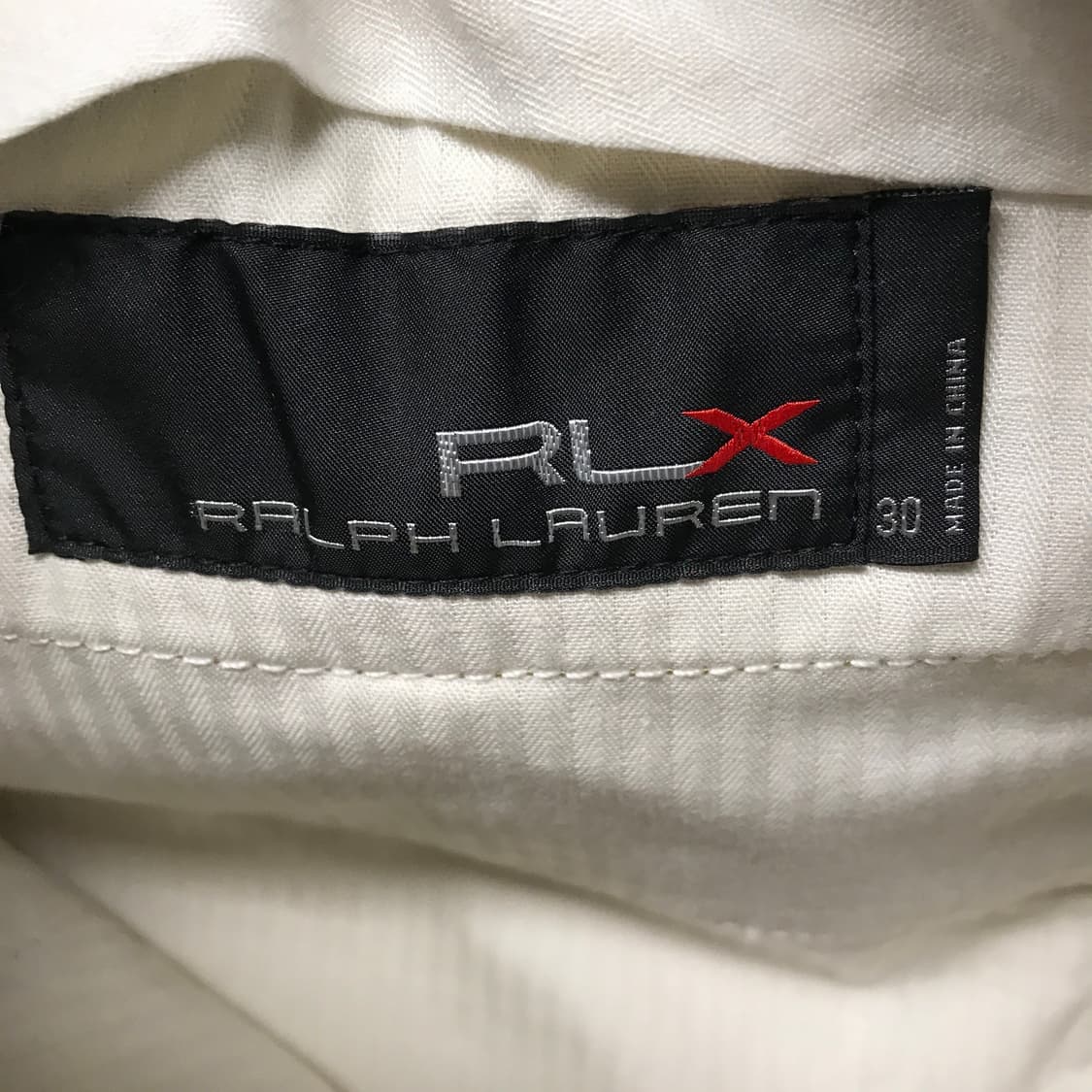 폴로 RLX 베이지 치노 팬츠 30 상품이미지6