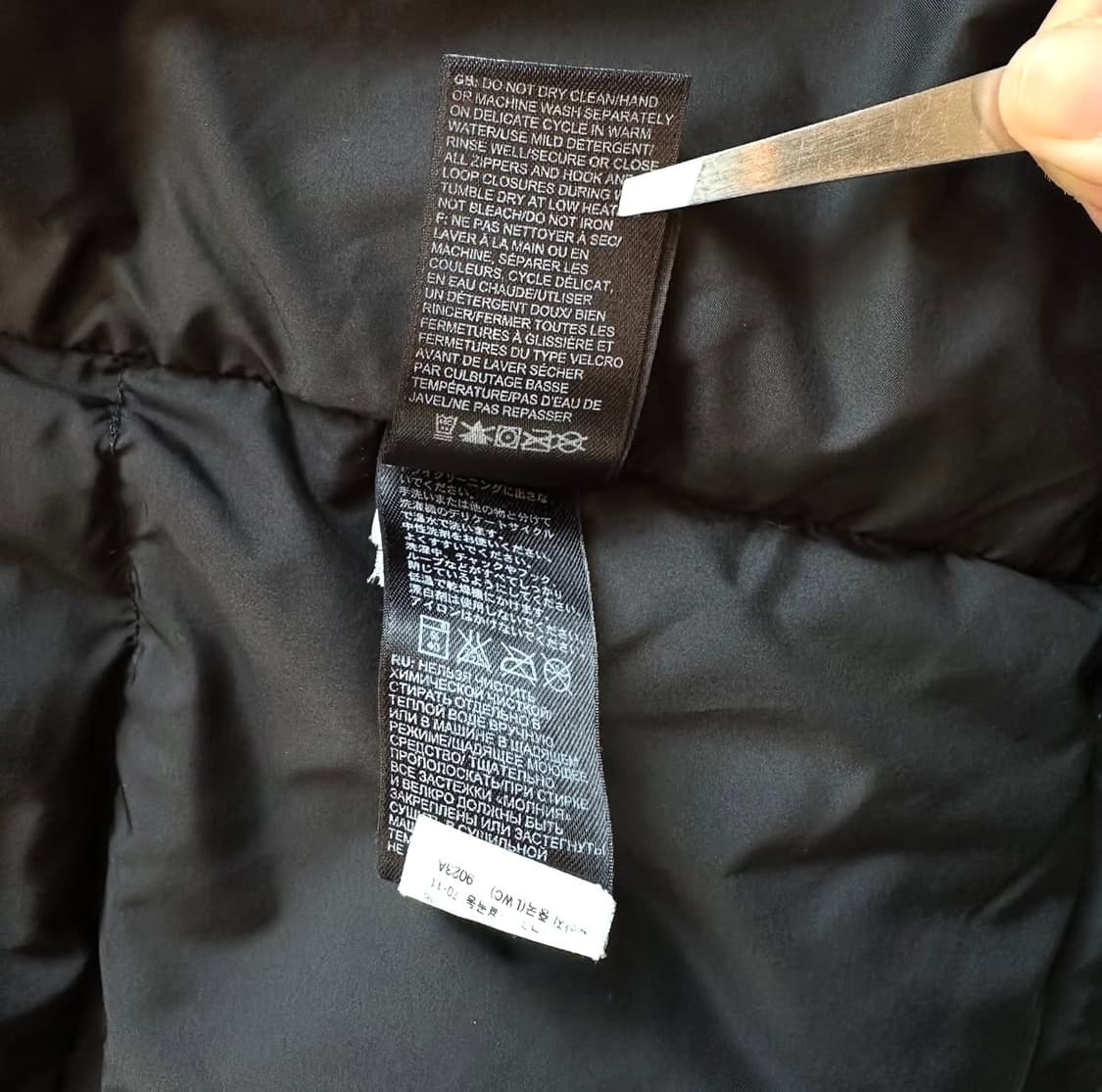 더노스페이스 700 구스다운 베스트 상품이미지10