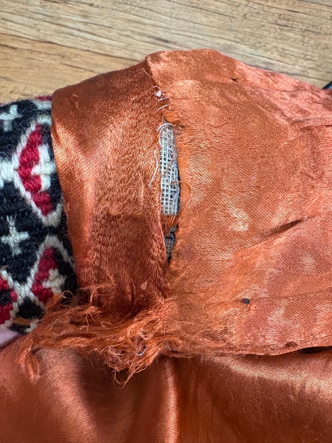 USA 빈티지 패턴 자켓 M 상품이미지4