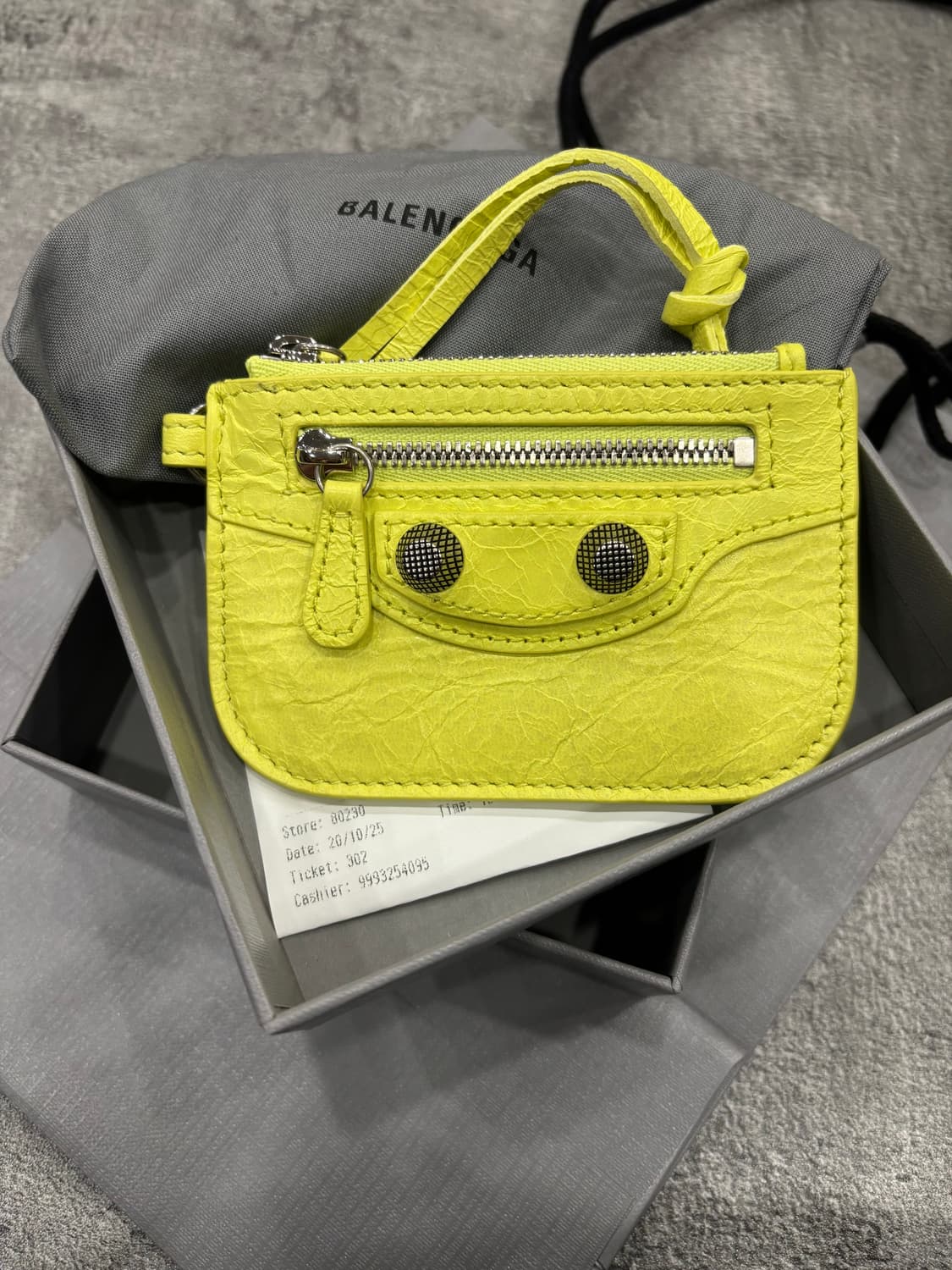 (새상품) 발렌시아가 르카골 램스킨 카드지갑 발렌시아가카드지갑 상품이미지1