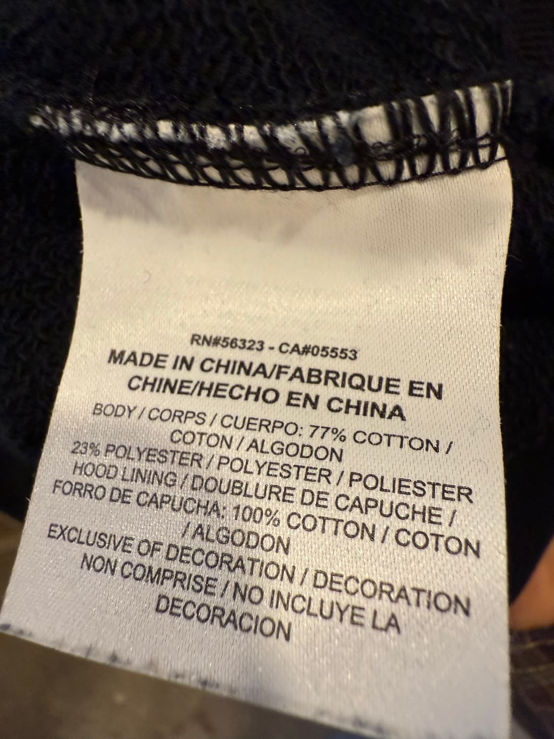 조던 플라이트 블랙 후드티 상품이미지3