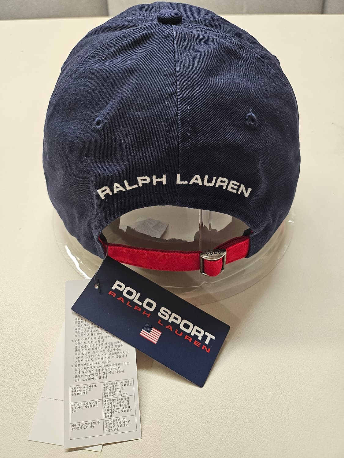 폴로스포츠 트윌 볼캡 네이비 상품이미지3