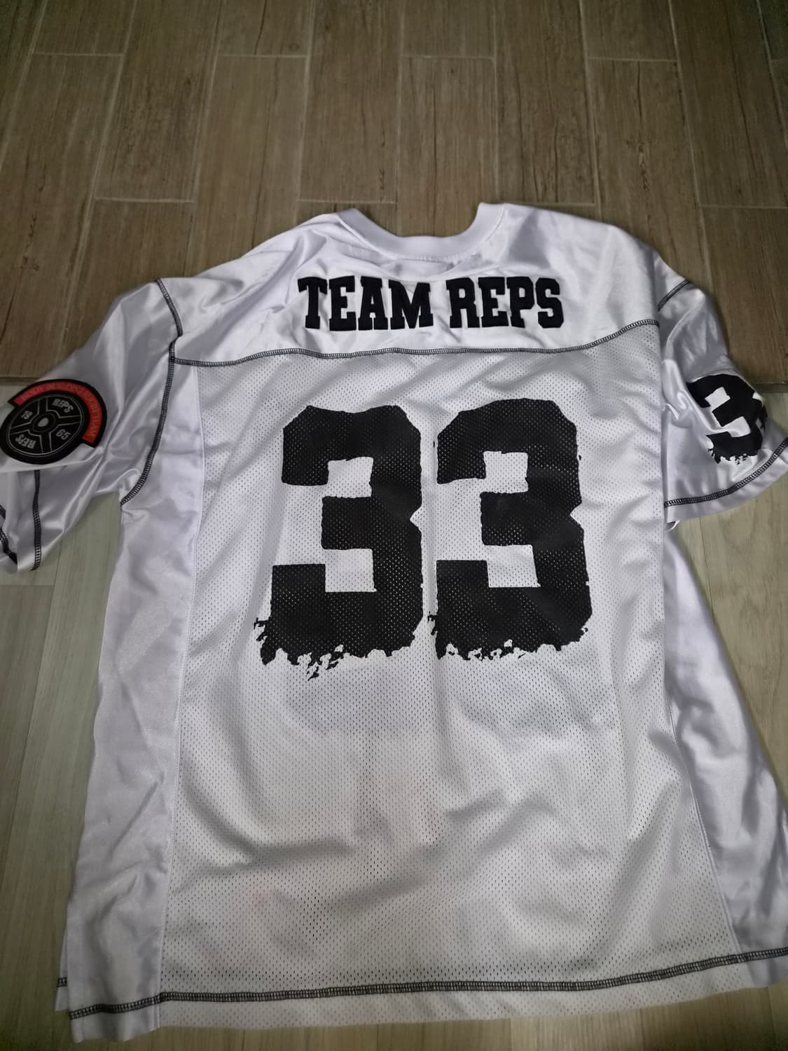 REPS ON REPS 팀 렙스 33 메쉬 럭비 오버핏 반팔 L 상품이미지2