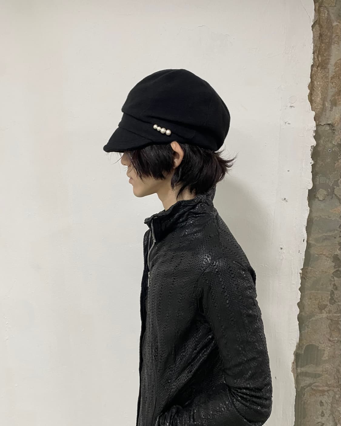 카시라 진주 캐스켓 햇 상품이미지1