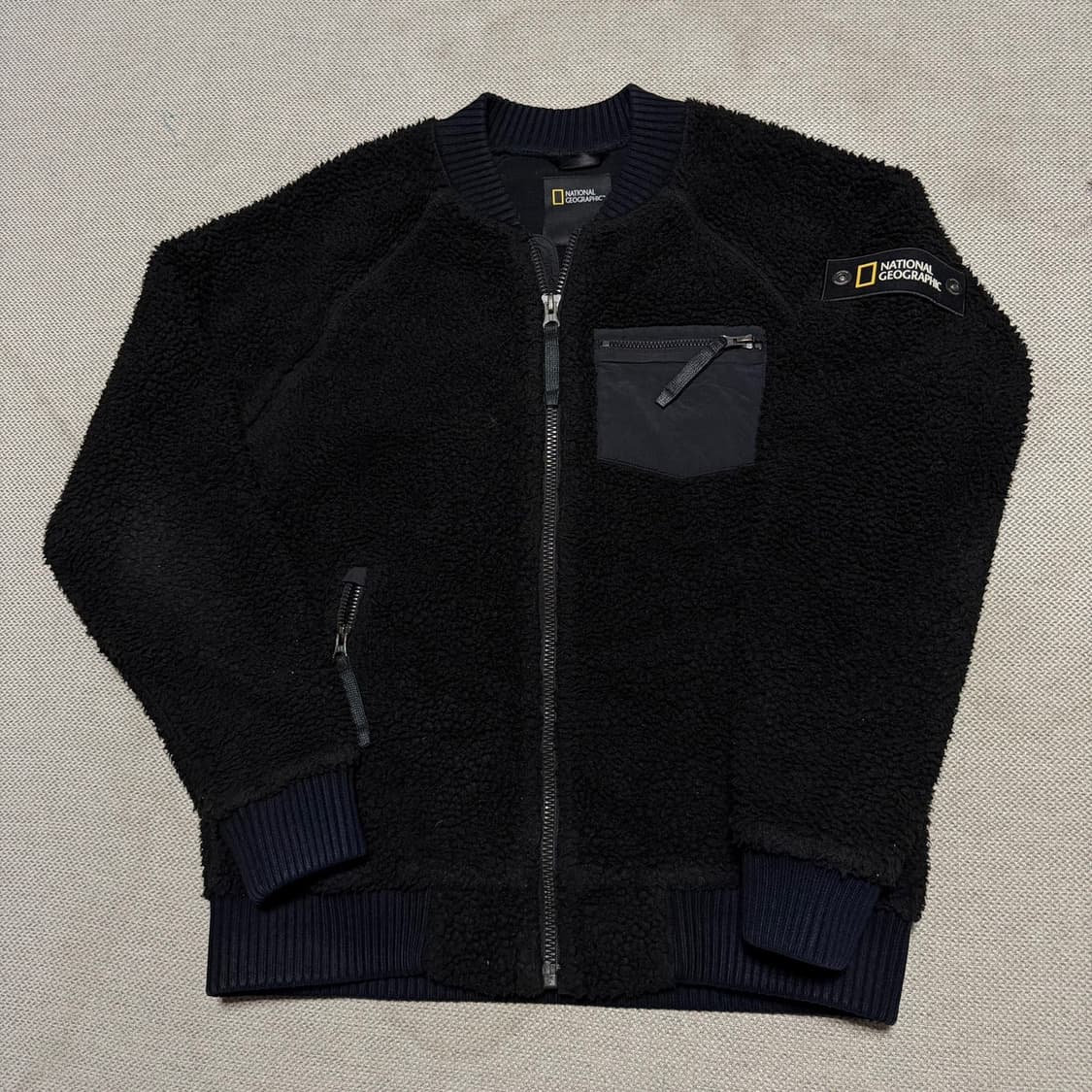 내셔널지오그래픽 뽀글이 플리스 자켓 상품이미지1