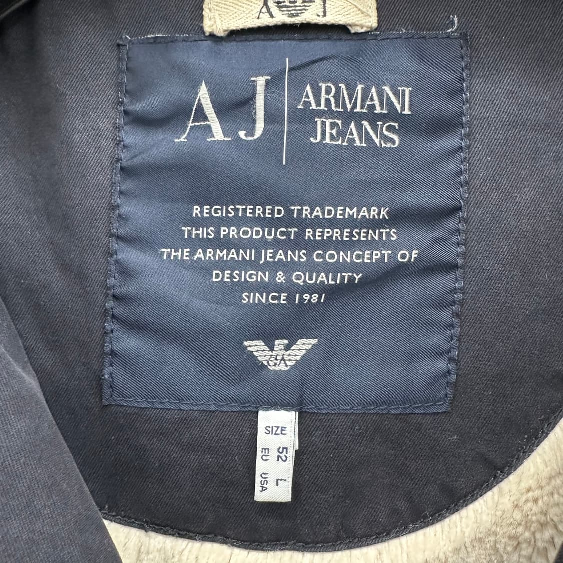 100 아르마니 남자 야상 점퍼 상품이미지4