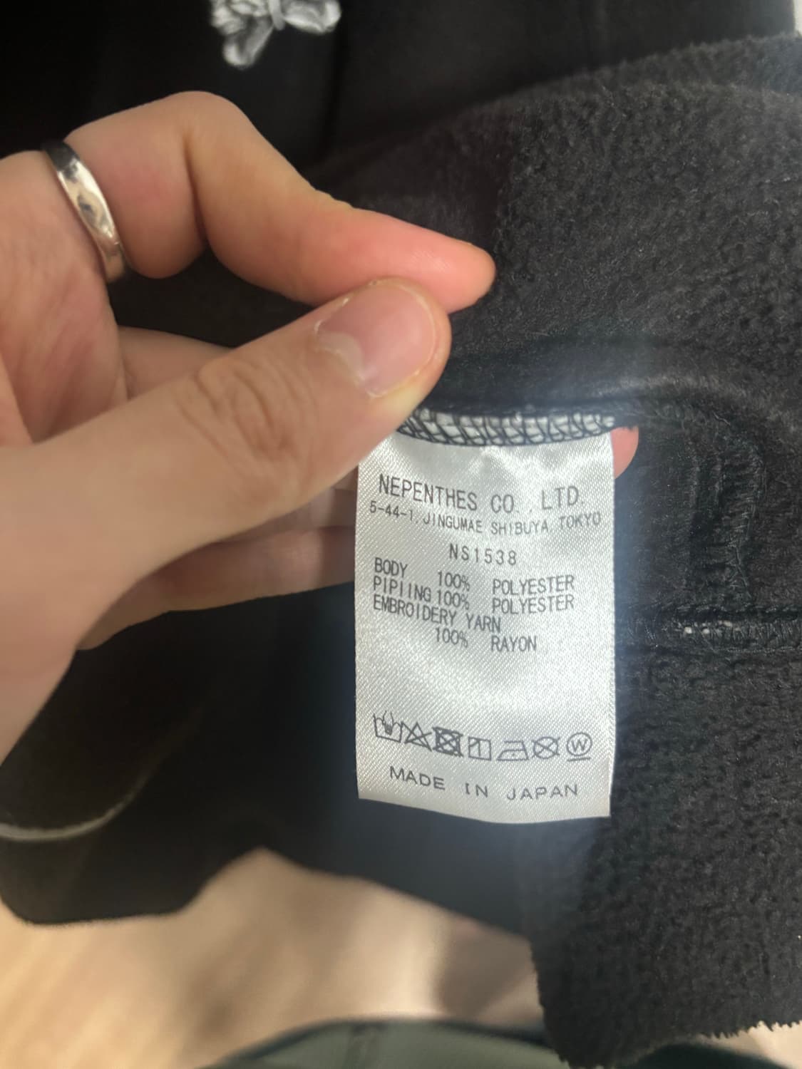 니들스 브라운 플리스 후리스 상품이미지5