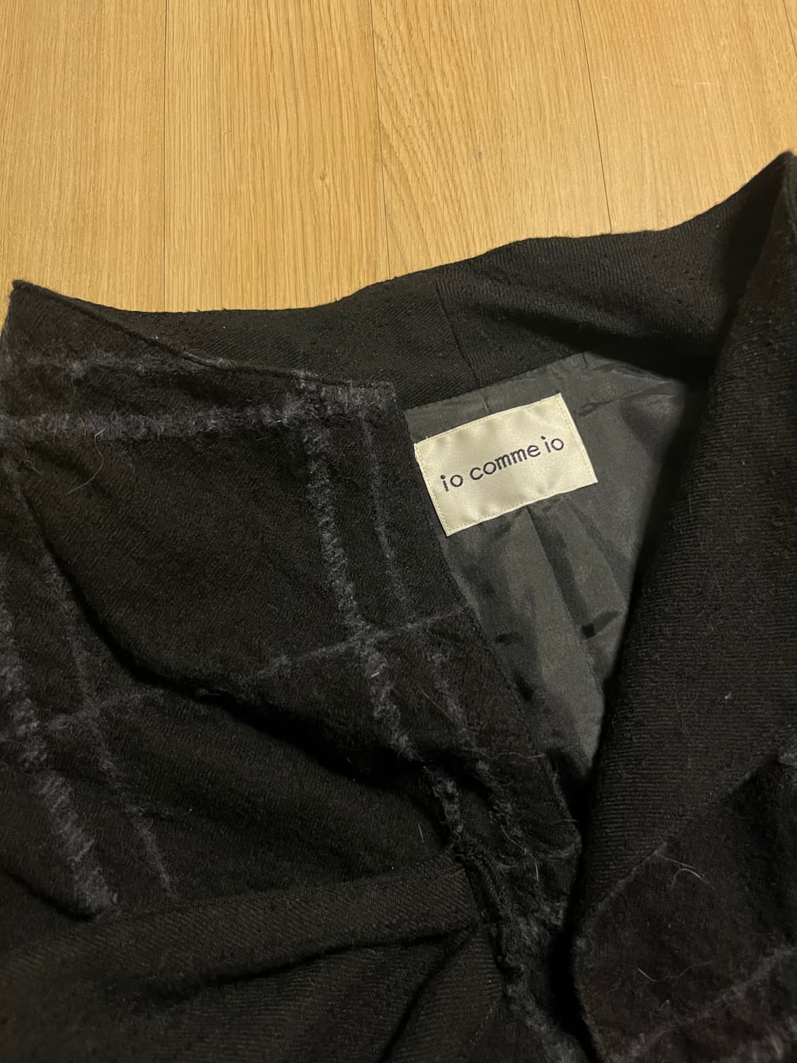 빈티지 체크자켓 상품이미지2