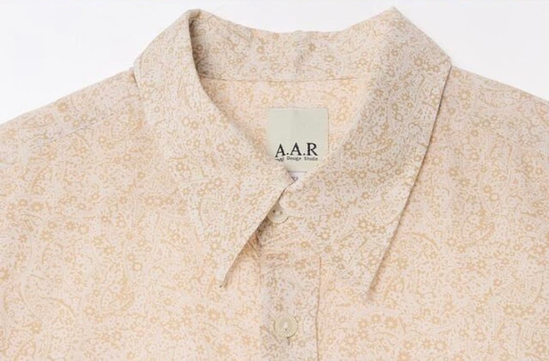 [XL] 요지 야마모토 A.A.R. 플로랄 패턴 셔츠 상품이미지2