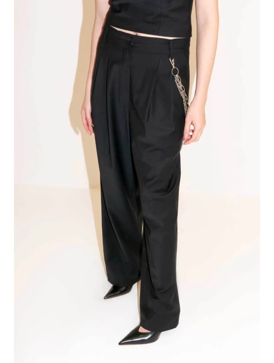 그라우피더. JUST TROUSERS BLACK 상품이미지5