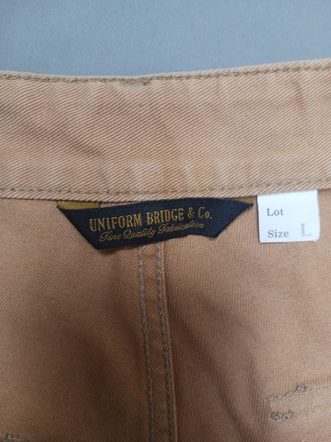 [32] 유니폼 브릿지 베이지 카펜터 팬츠 상품이미지10