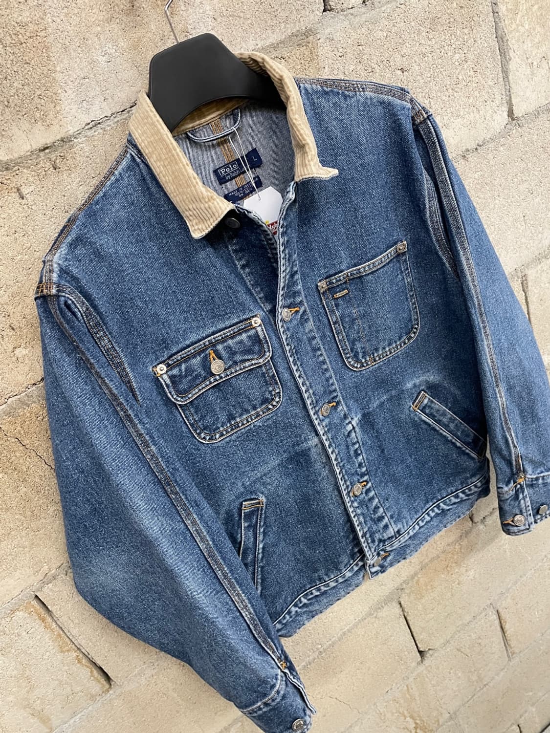 폴로 랄프로렌 덩가리 데님 워크 자켓  상품이미지3